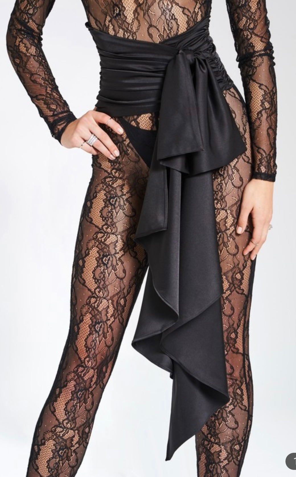 Luxe Satin Wrap Waist Belt