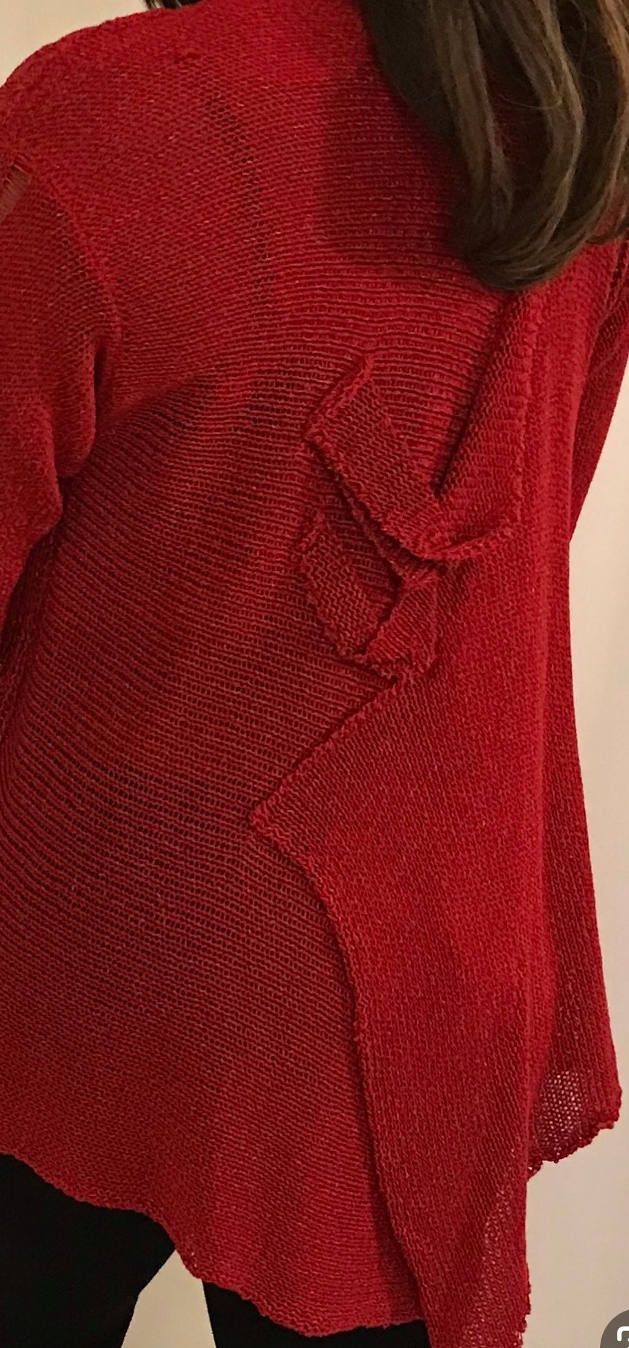 B & K Moda Swag Sweater