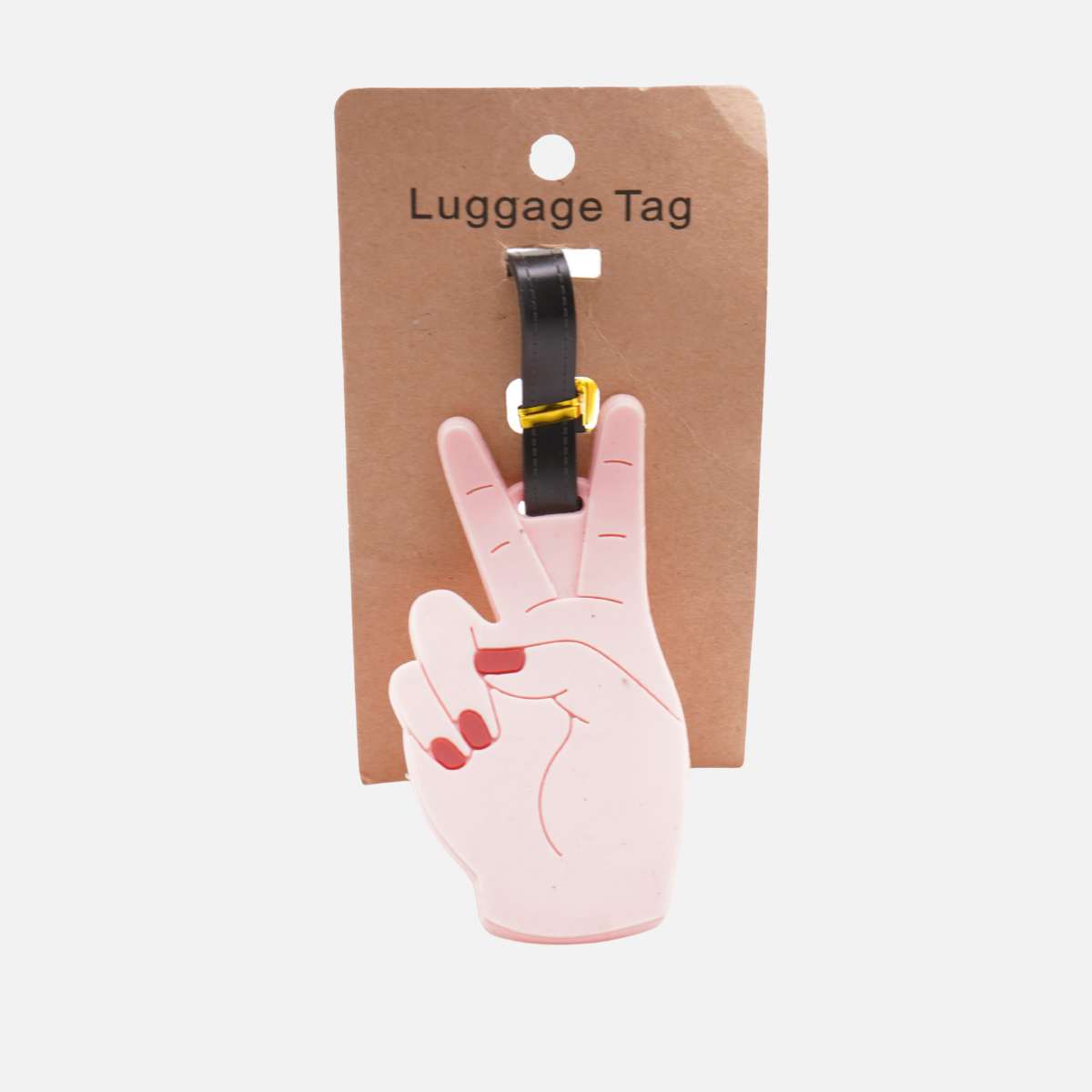Peace Sign Luggage Tag