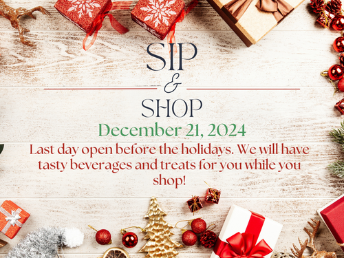 Holiday Sip & Shop