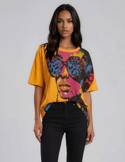 Pop Art Sunglasses Graphic Tee
