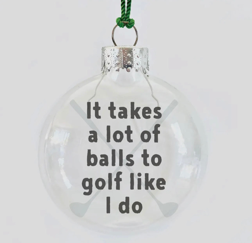 It Takes A Lot of Balls