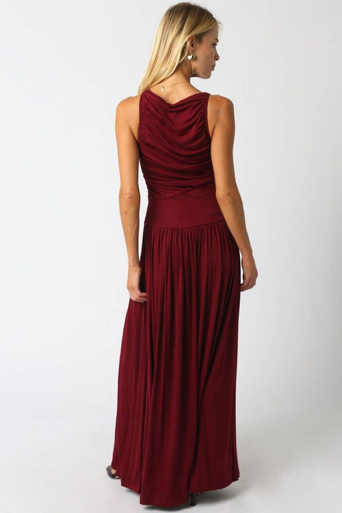 Leni Drop Waist Maxi