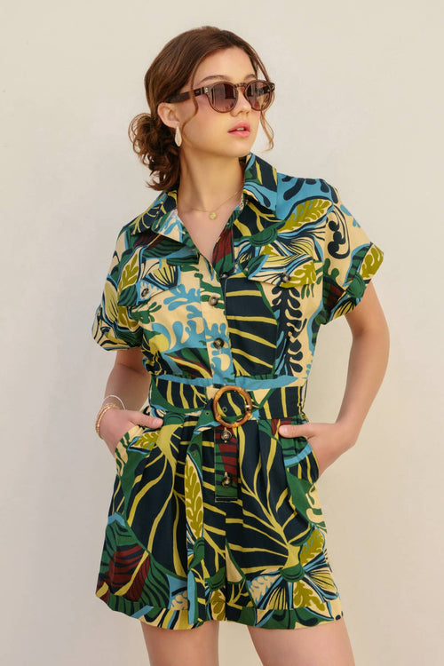Tropical Romper