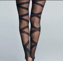 Bold Stripe Tights