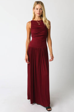 Leni Drop Waist Maxi