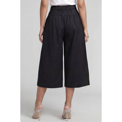 Noir Pleated Culottes