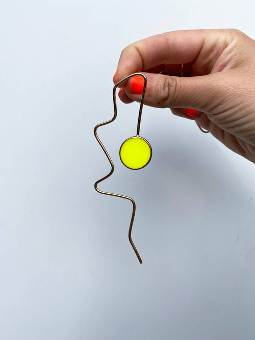 Mismatched Poppers : 14k Gold Plated Brass