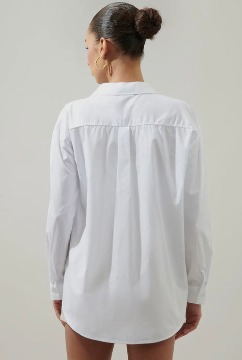 Dream State Oversized Button
Down Shirt