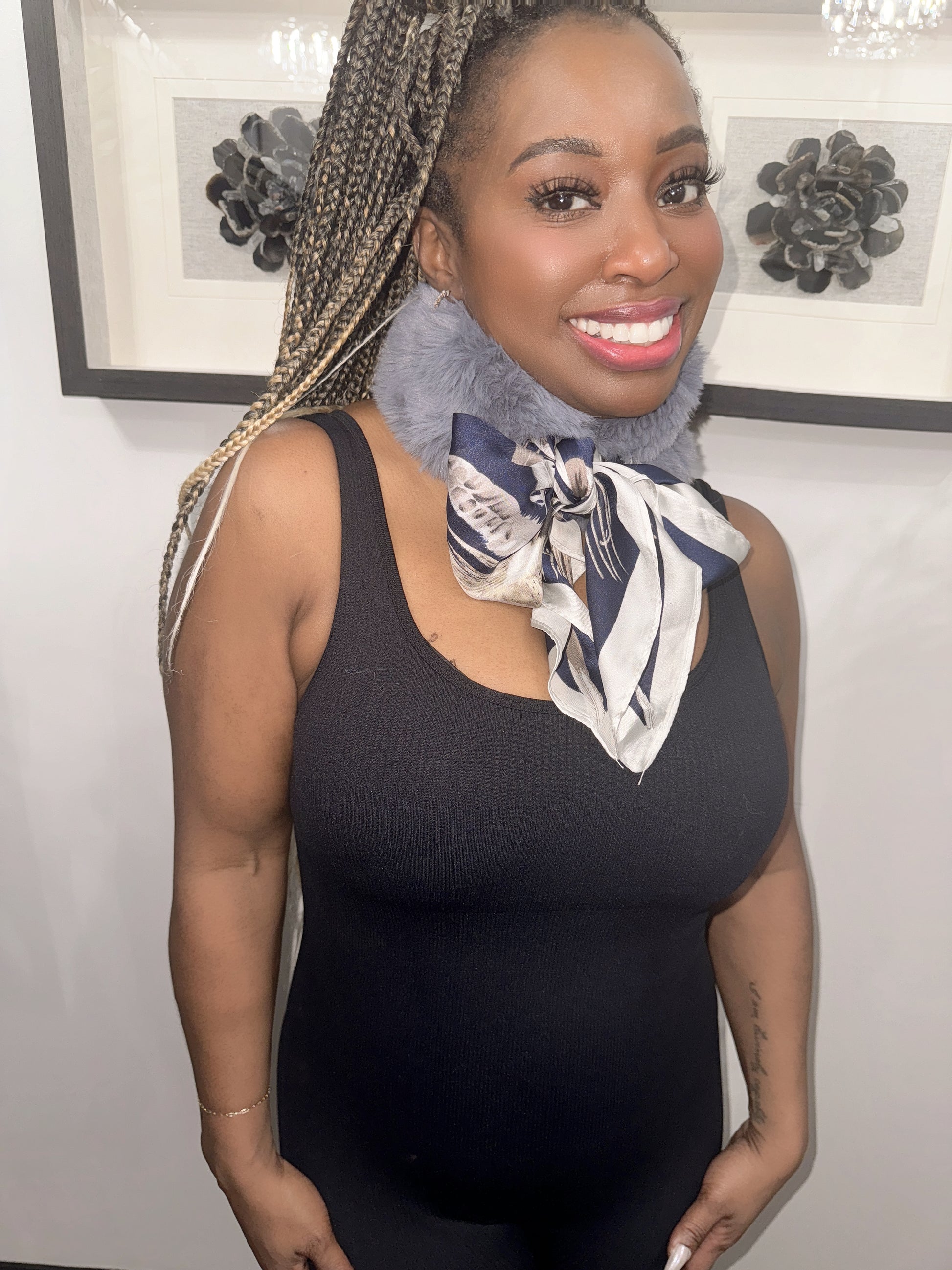 Faux Fur Neckerchief