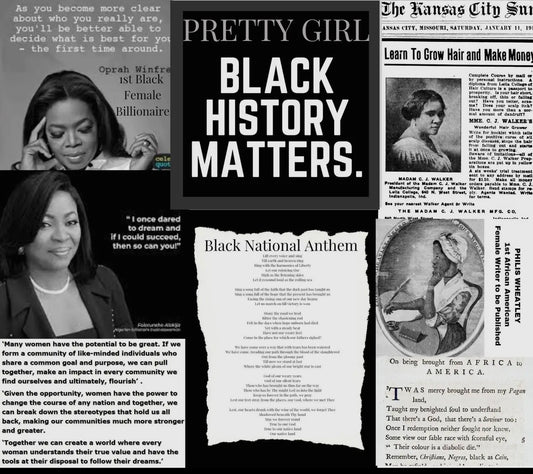 Female Black History Matters Tumbler