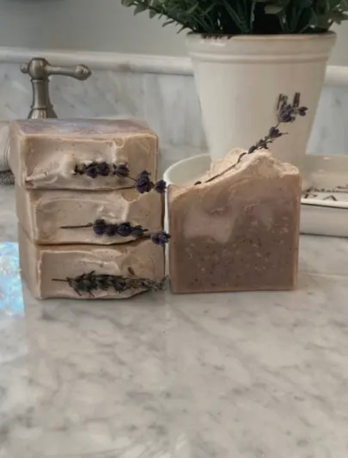 Maine French Lavender Natural Soap Bar|Shea Butter Soap