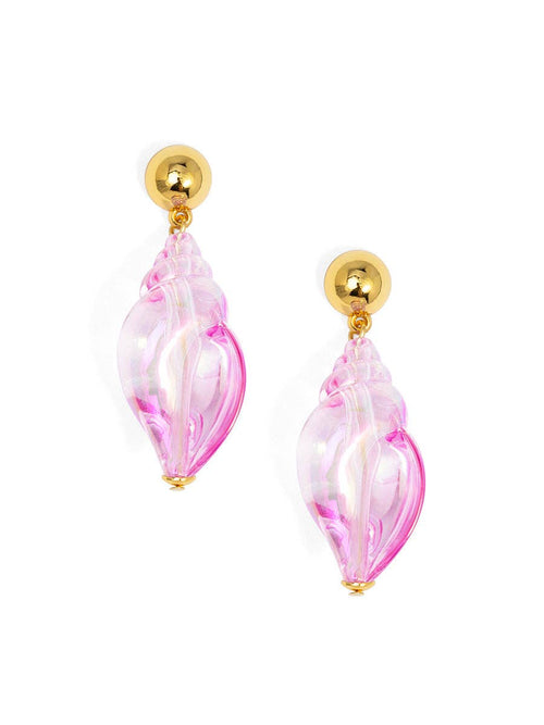 Iridescent Seashell Drop: LAV