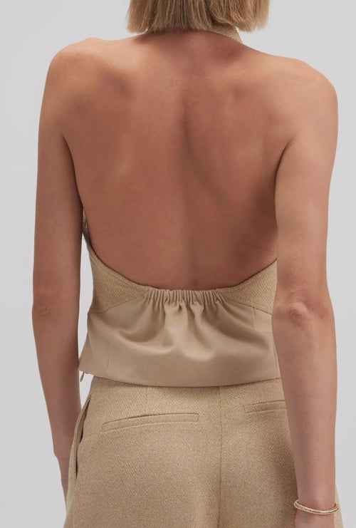 Strictly Business Halter Top