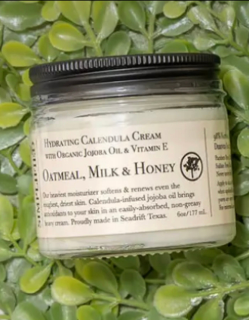Hydrating Calendula Cream/Oatmeal Milk and Honey