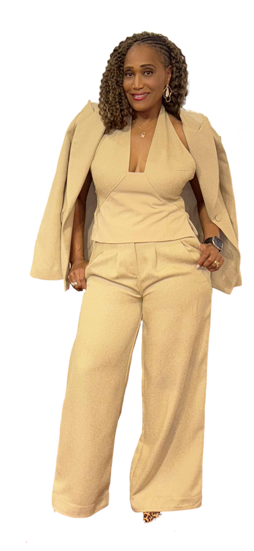 Strictly Business Pleated Pants