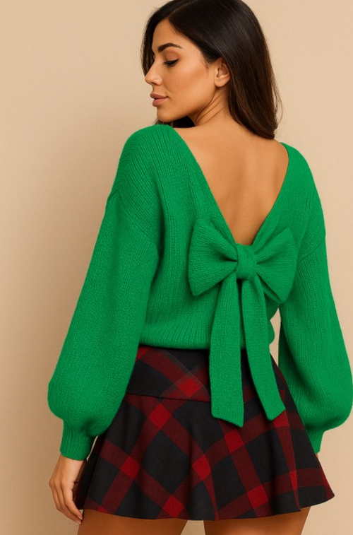 Bow Knit Sweater