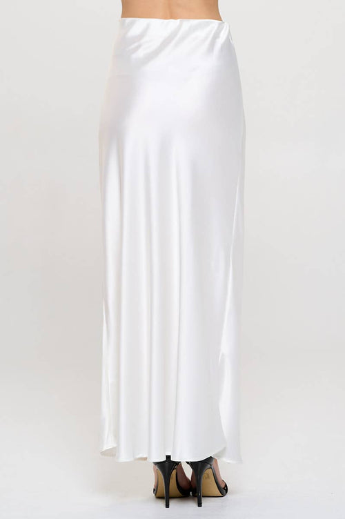 Silky Satin Maxi Skirt