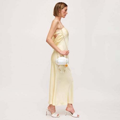 Tamberla Evening Bag: Ivory