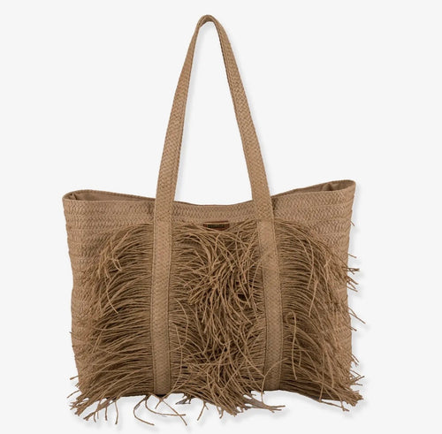 Coco Bliss Straw Shoulder Tote