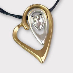 Teardrop Rhinestone Necklace