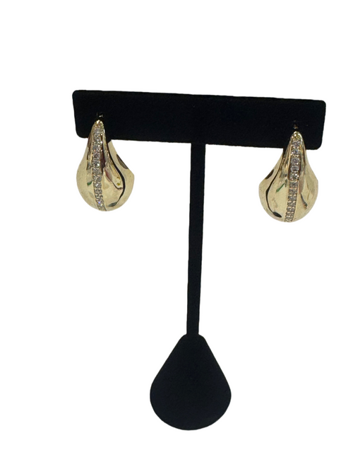 Crystal Crescent Drop