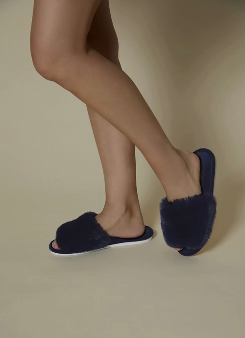 The Bette Plush Slipper