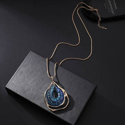 Blue Pendant Necklace