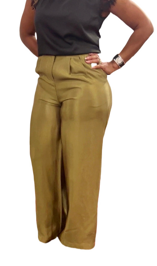 Pleated Sparkle Pants