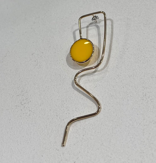 Mismatched Popper Singles : 14k Gold Plated over brass