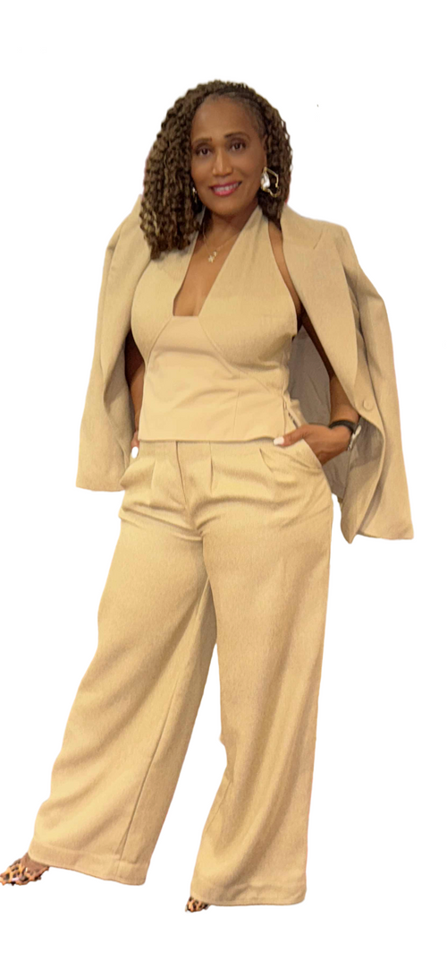 Strictly Business Pleated Pants