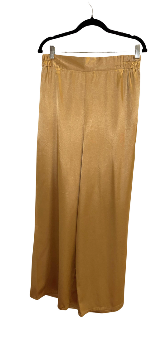 Satin Gold Pants