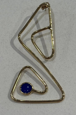 Mismatched Poppers : 14k Gold Plated Brass