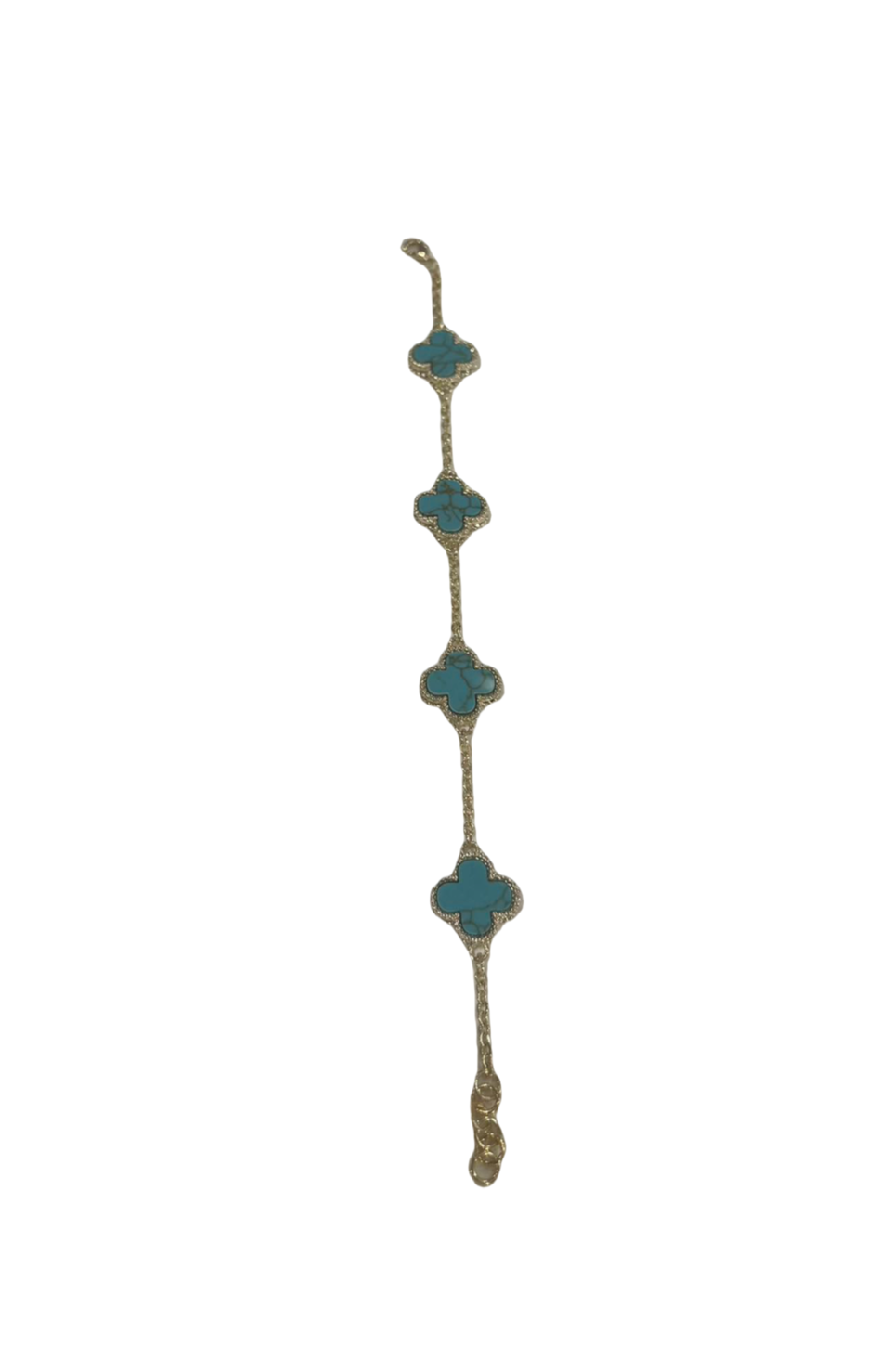 Turquoise Clover Bracelet