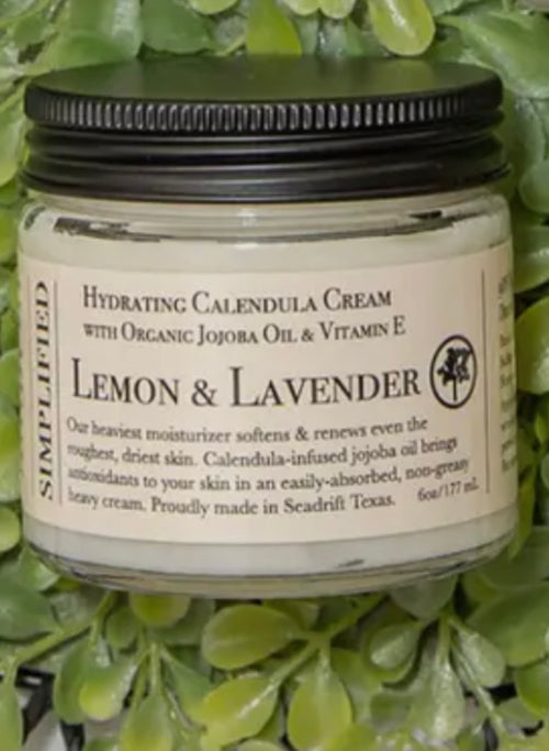 Hydrating Calendula Cream Lemon and Lavender