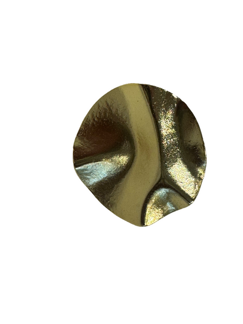 Golden Ripple Ring