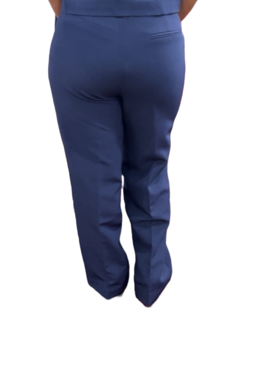 Boss-like Zip Up Suit Trousers