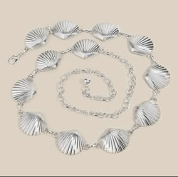 Seashell Link Chain Belt