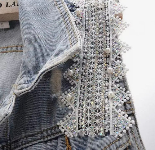 Denim & Pearls