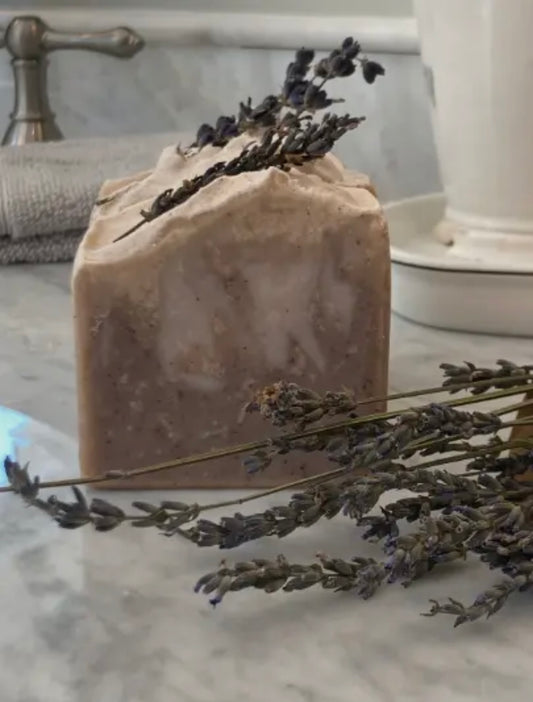 Maine French Lavender Natural Soap Bar|Shea Butter Soap