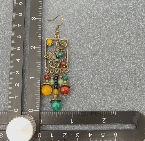 Glass Beaded Dangle