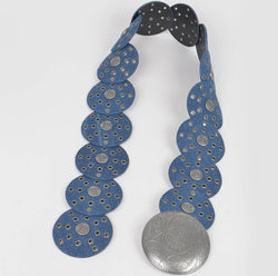 Denim Multi Eyelet Rounds
Western Belt