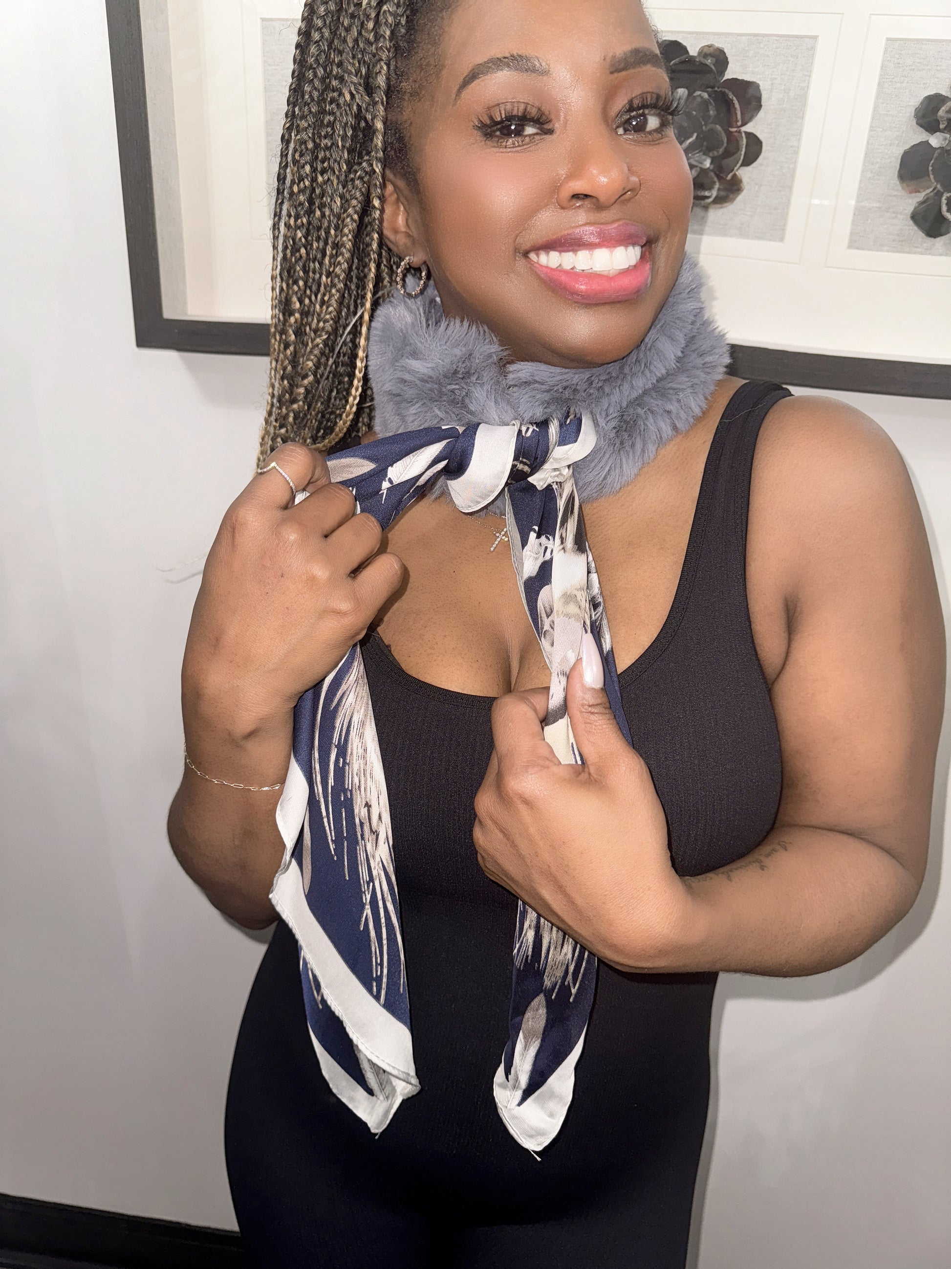 Faux Fur Neckerchief