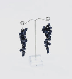 Iris Pashmina Hand-Crocheted
Tassel Earrings