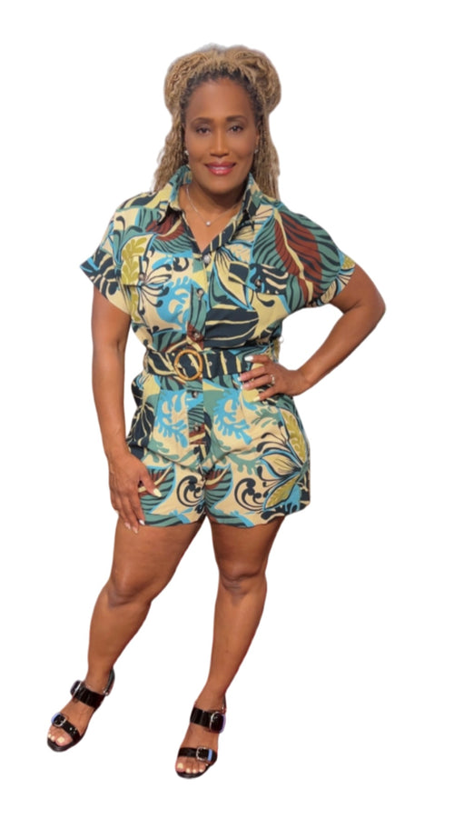 Tropical Romper