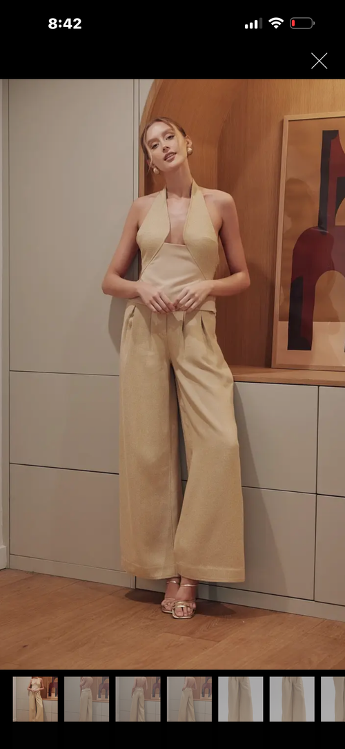 Strictly Business Pleated Pants