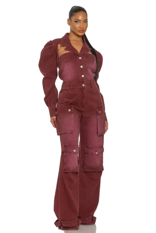 Elevated Cargo Jumpsuit