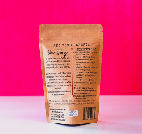 In Booze Red Wind Sangria