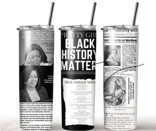 Female Black History Matters Tumbler