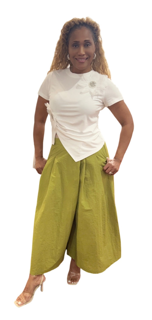 Pleated Cullottes